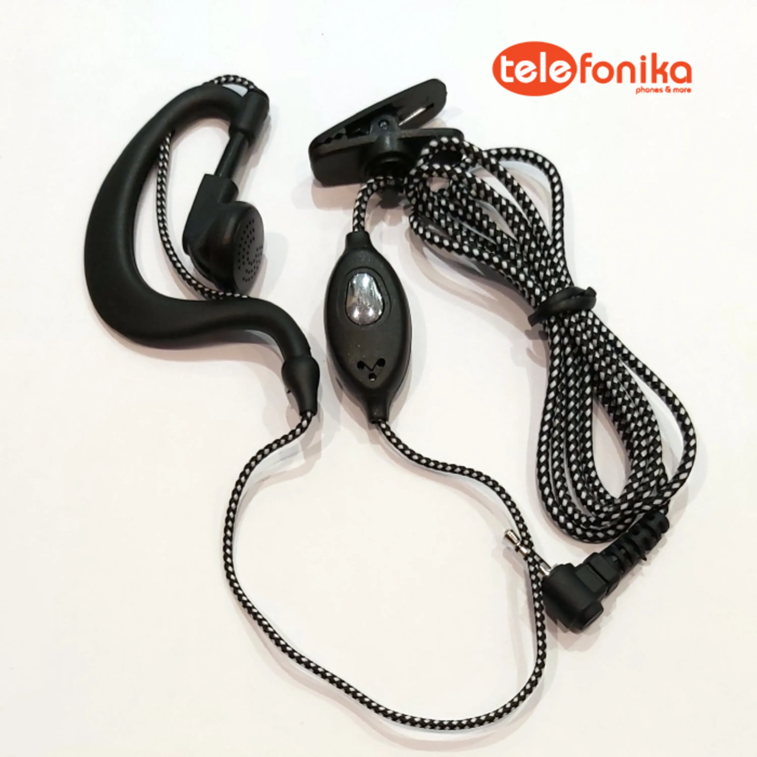 هندزفری معمولی کنفی  ( تک فیش ) هندزفری معمولی کنفی  ( تک فیش )